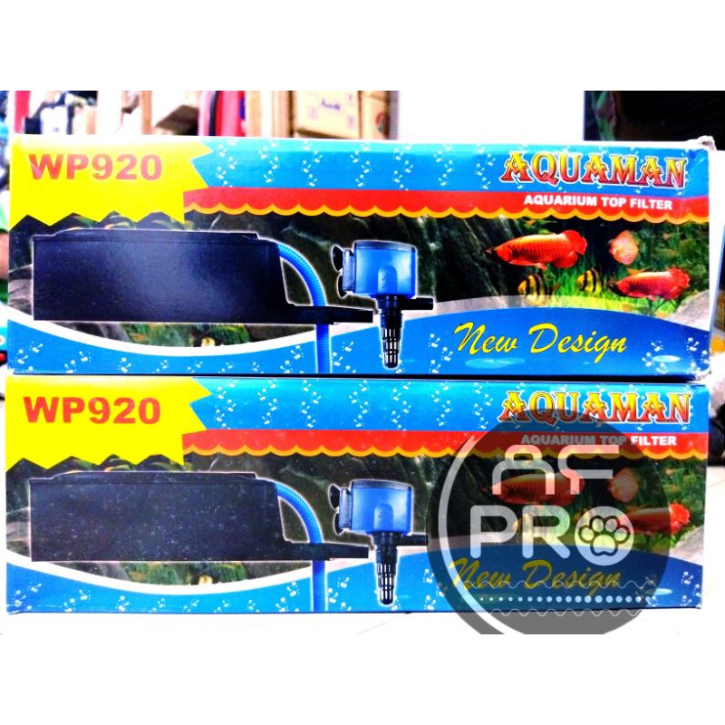 PROMO MURAH Pompa Aquarium Box filter Lengkap Aquaman WP 920