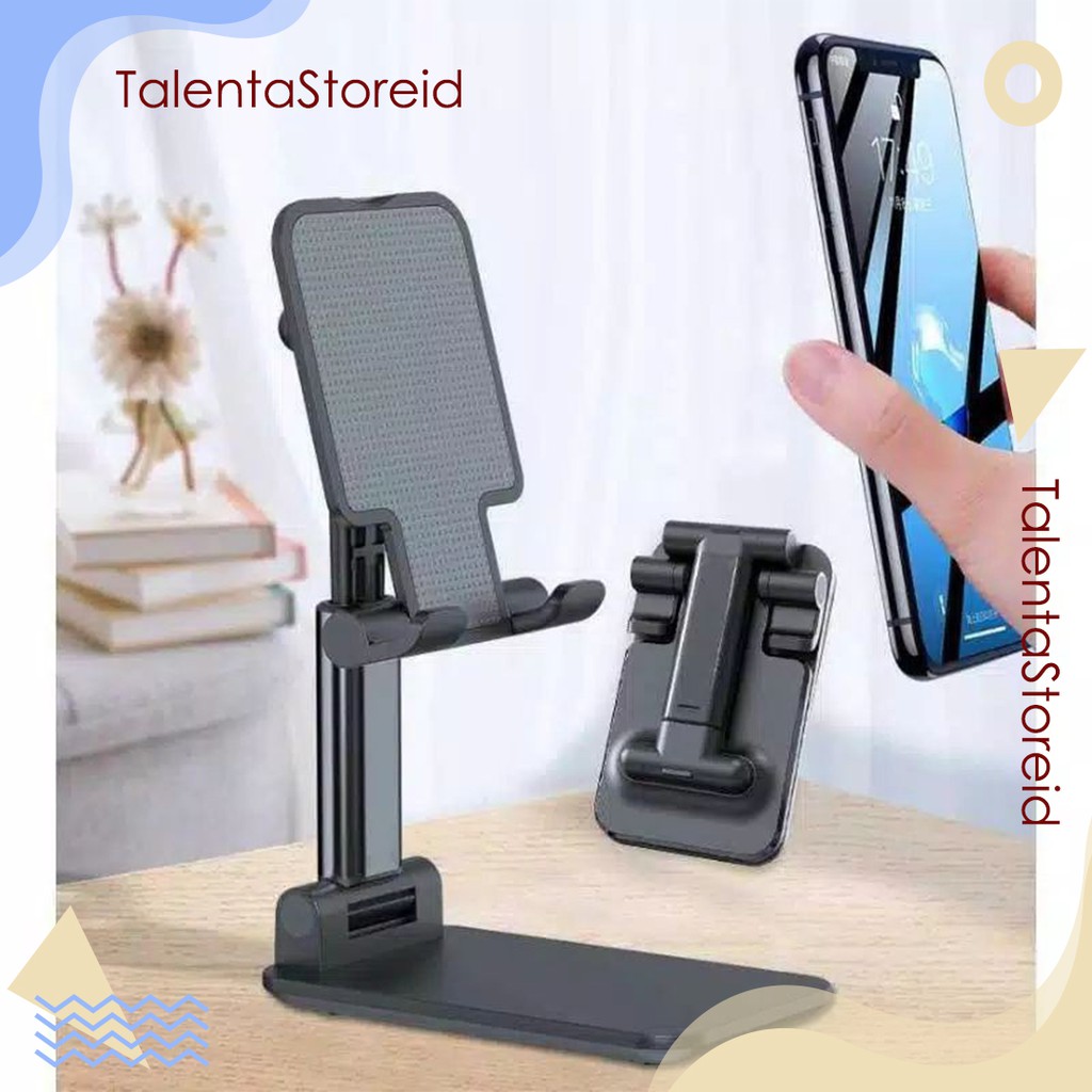 Folding Stand Holder Lipat Holder Lipat Handphone Meja Stand Holder Universal