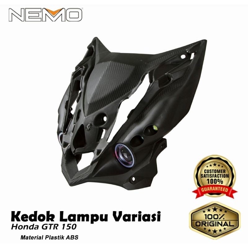 Lampu kedok variasi Supra GTR150