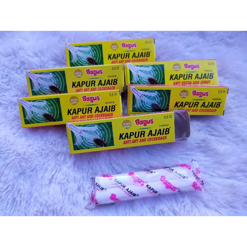 KAPUR BAGUS AJAIB ANTI SEMUT DAN KECOA PRODUK ASLI isi 2pcs