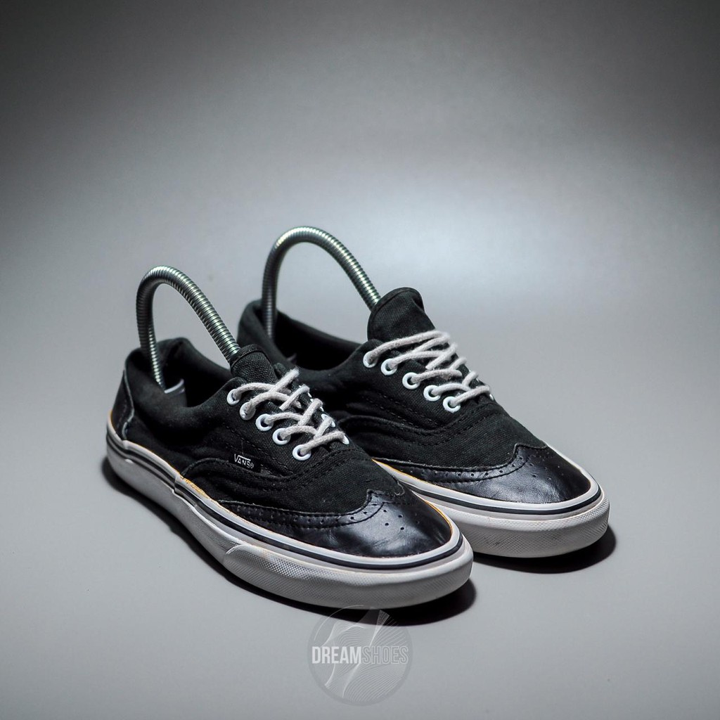 Vans Era Wingtip Black/White Size 38.5