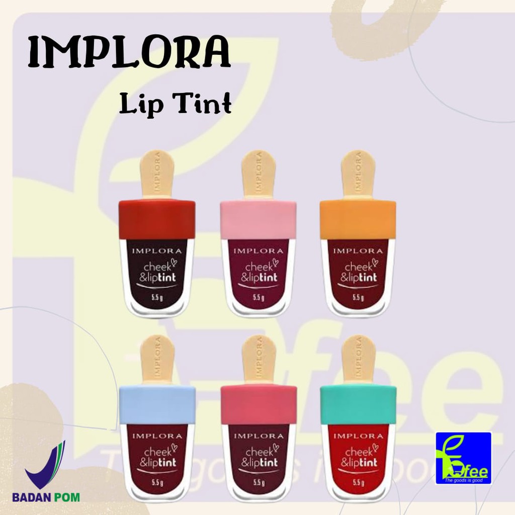 ICL0 - Implora Cheek &amp; Liptint Original /Liptint Ice Cream 5.5 gr