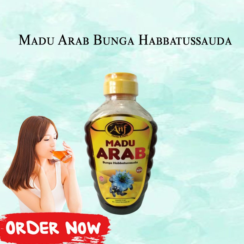 

Madu Arab Bunga Habbatussauda (Mesir) 500 Gram