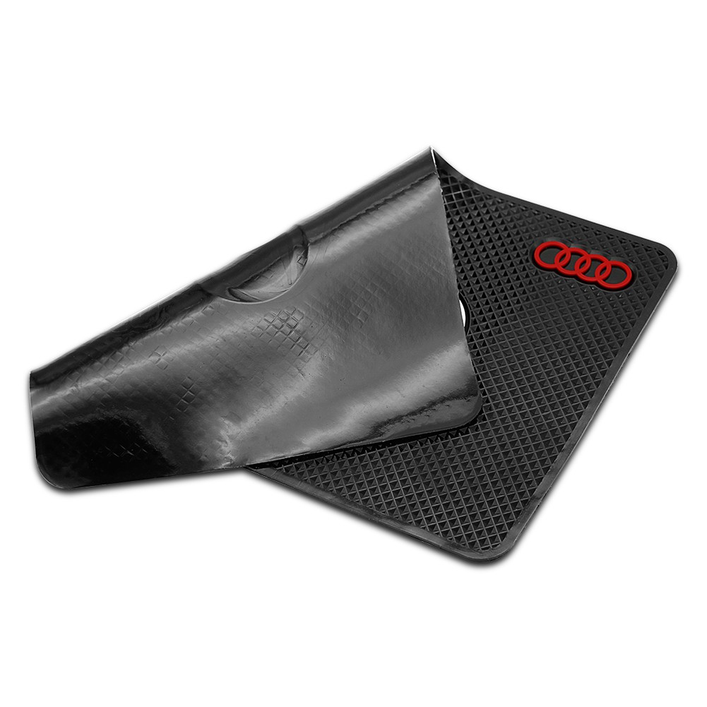 Non-slip Mat Dashboard Mobil Tikar Lengket untuk Audi RS Garis A3 A4 A5 A6 A7 A8 Q2 Q3 Q4 Q5 Q6 Q7 Q8