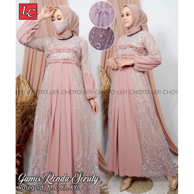 GAMIS TILE RENDA SERUTY BALON| GAMIS| GAMIS PETA KONDANGAN| GAMIS TILE| GAMIS PESTA MODERN| GAMIS RENDA SERUTY| GAMIS PESTA MEWAH| GAMIS BRUKAT| KEBAYA BRUKAT| KEBAYA