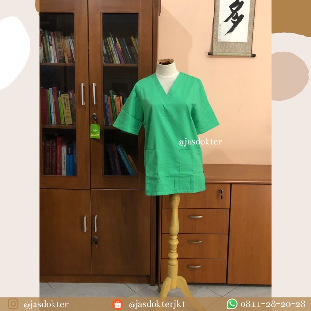 Baju Jaga / Baju OKA Lengan Panjang Dua Saudara ukuran XXS hingga L Baju OK