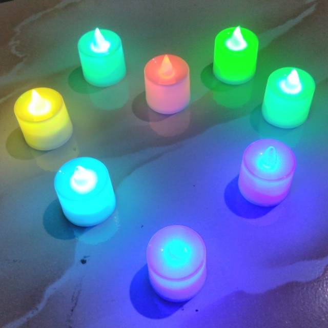 Lampu tidur lilin elektrik / hiasan dekorasi