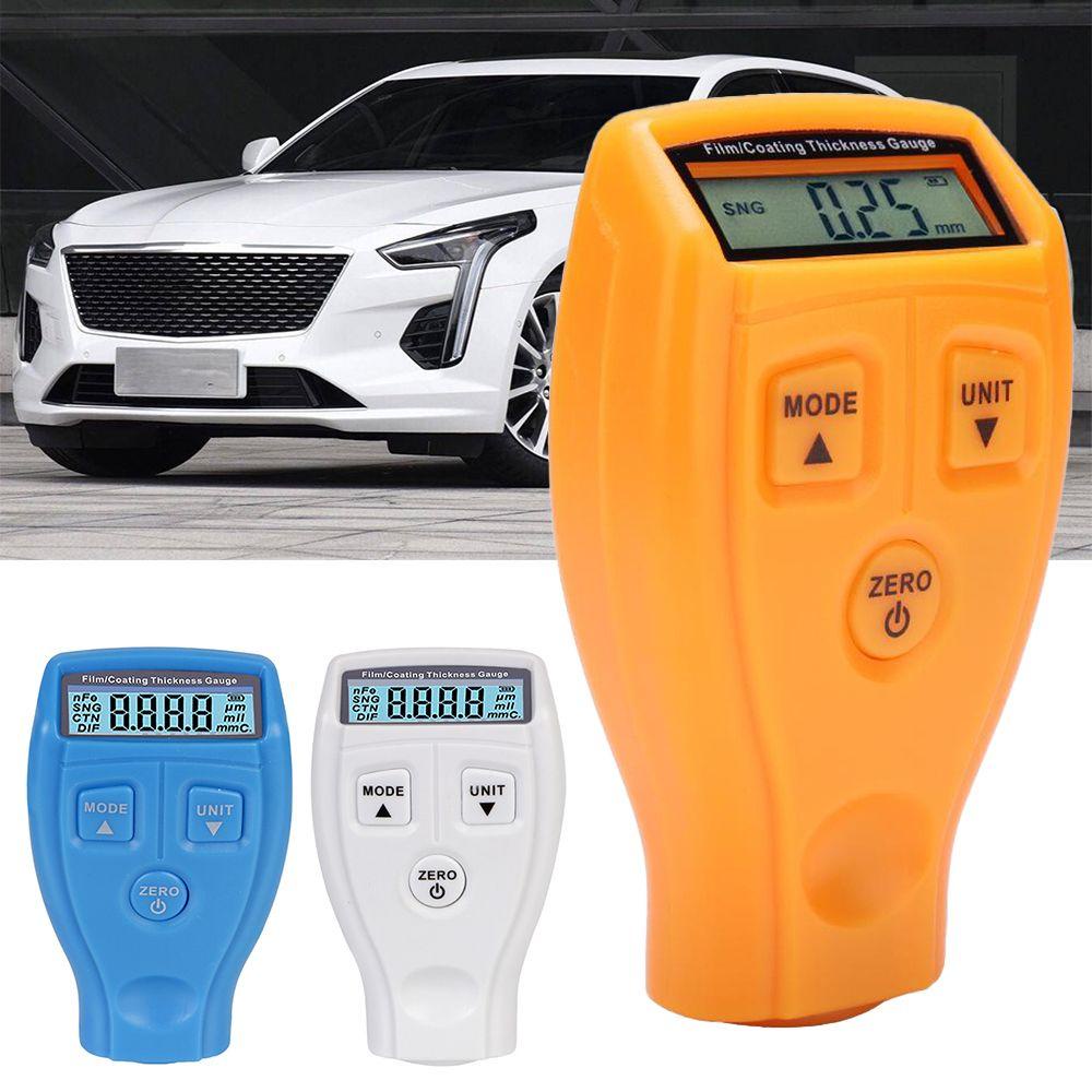 Preva Tester Ketebalan Cat Mobil Kualitas Tinggi Tahan Lama LCD Backlight Display Onderdil &amp; Aksesoris Mobil Digital Cat Pelapis Tester