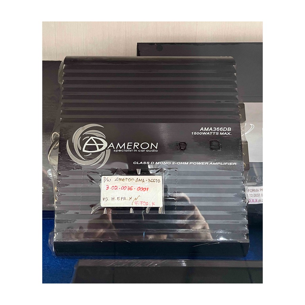 Ameron Power Monoblock Class D 1.500 Watt Max