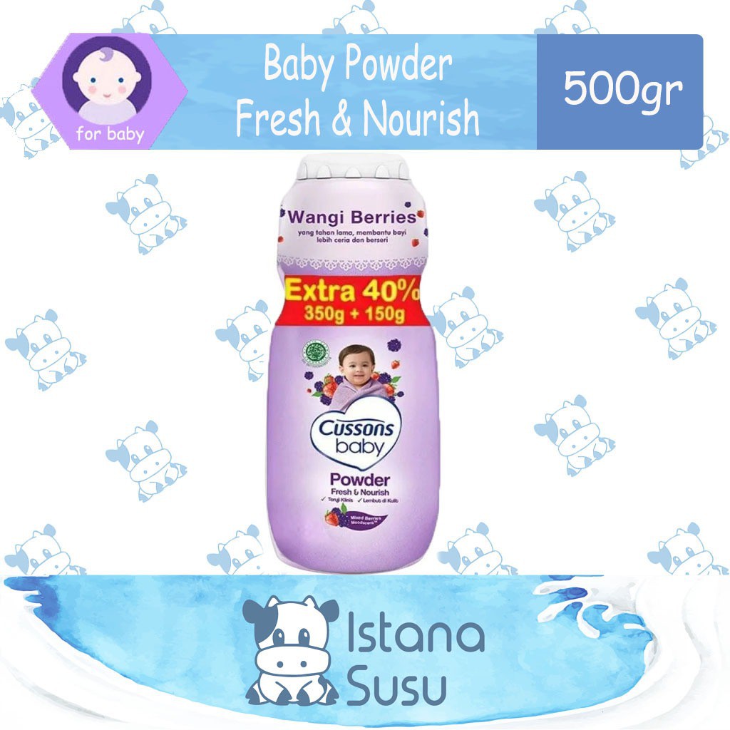 Cussons Baby Powder 350gr + 150gr