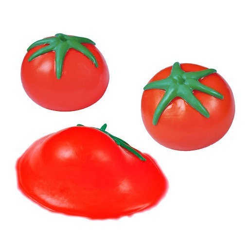 SPTO splat toy tomat tomato stress ball squishy mainan banting