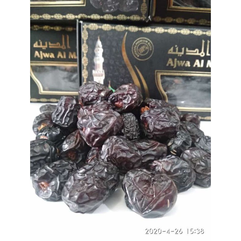 kurma ajwa jumbo premium kemasan 1kg(1000gram)