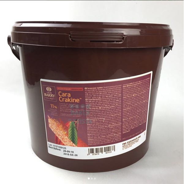 

Cacao barry Caramel Chocomaltine 200gr / Cara Crakine Crunchy Filling