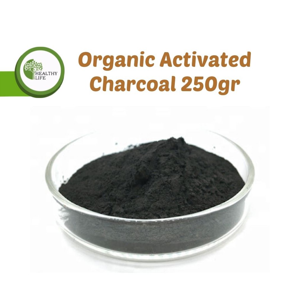 Organic Activated Charcoal 250gr