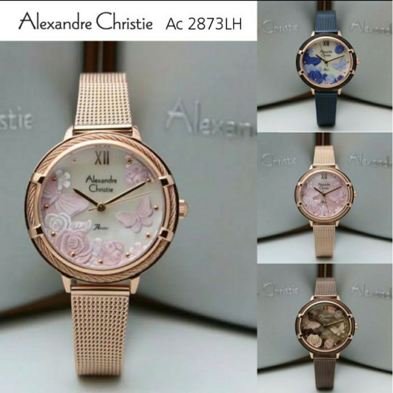 JAM TANGAN WANITA ALEXANDRE CHRISTIE AC 2873 | AC2873 FLORAL ORIGINAL