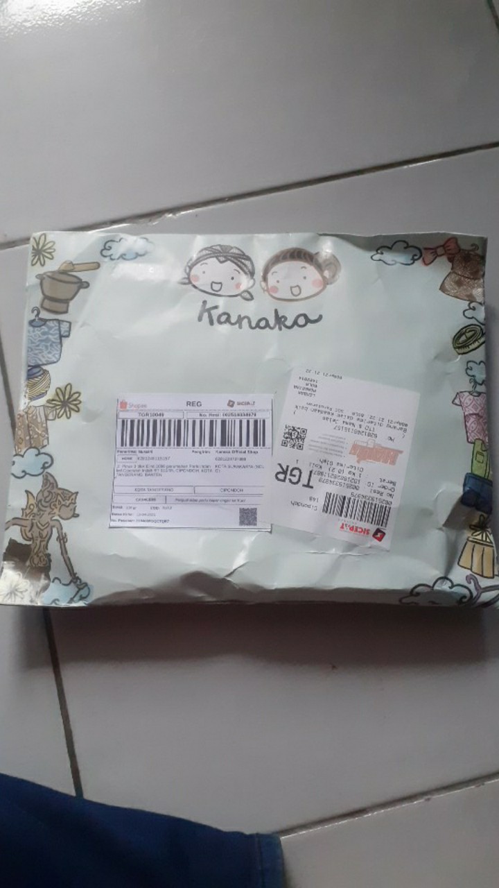 Batik Anak Kebaya Sage Green