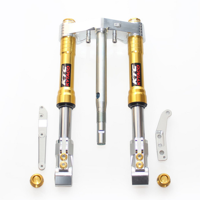 Deskripsi KTC SHOCK YAMAHA AEROX DEPAN UPSIDE DOWN ADJUSTABLE (Gold)