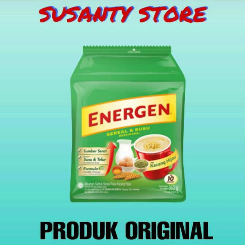 

ENERGEN MINUMAN SEREAL 10×29 GR ALL VARIAN.