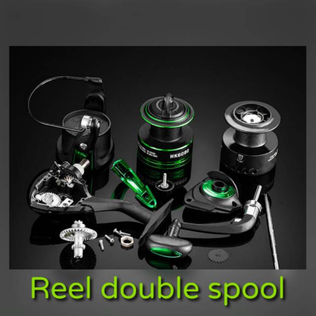 COD Reel Spool Metal Kagawa Aojiang Shark Spool Metal Bonus Double Spool