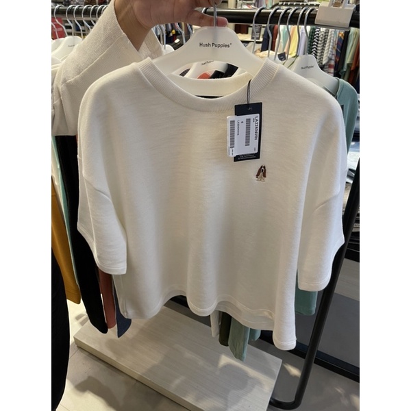 JASTIP SALE KAOS CROP CEWEK HUSH PUPPIES