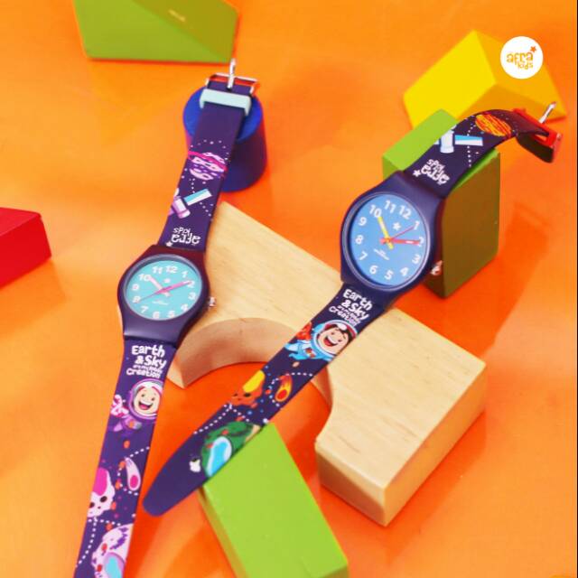 Jam Tangan  Afrakids (Analog) | Water Resistant |