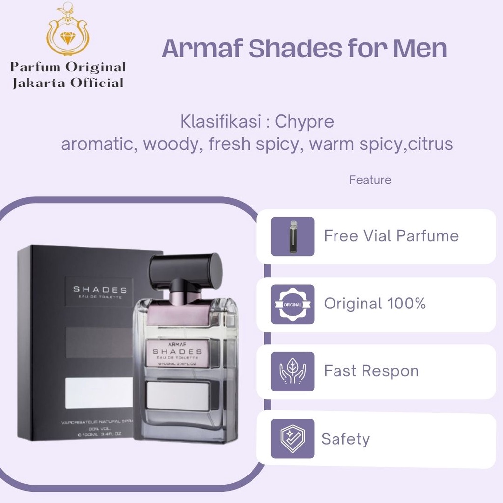 Parfum Parfume Perfume Asli Perawatan Kecantikan Original Import Branded Pria Laki Laki Cowok Armaf 