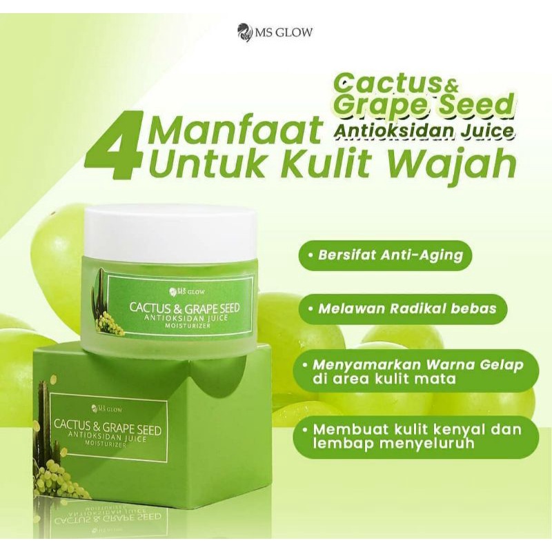 ms glow cactus moisturizer / hidrating juice moisturizer ms glow original