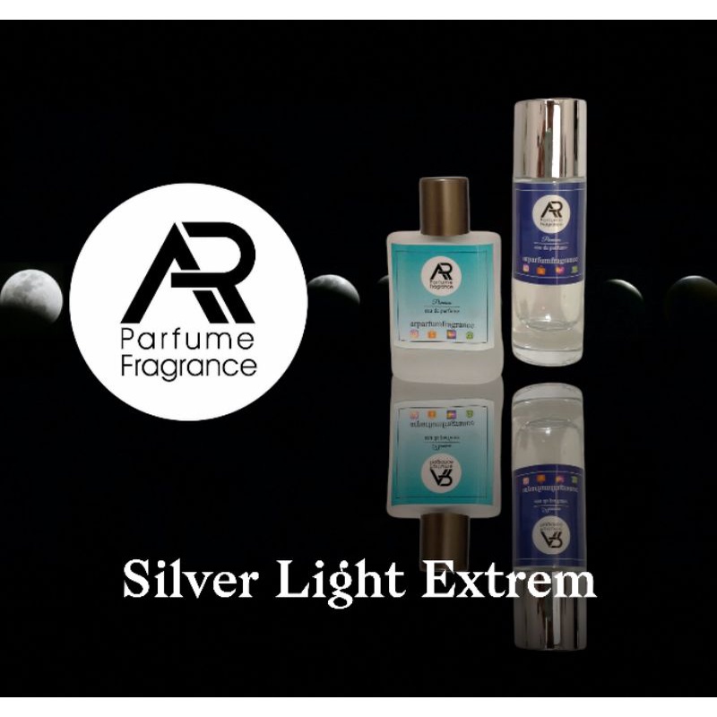 ARparfum SILVER LIGHT EXTREME PARFUM PRIA SPORT Parfum Inspired Tahan Lama Aroma Lembut.