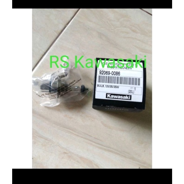 lampu bohlam depan klx 150 ninja r rr original