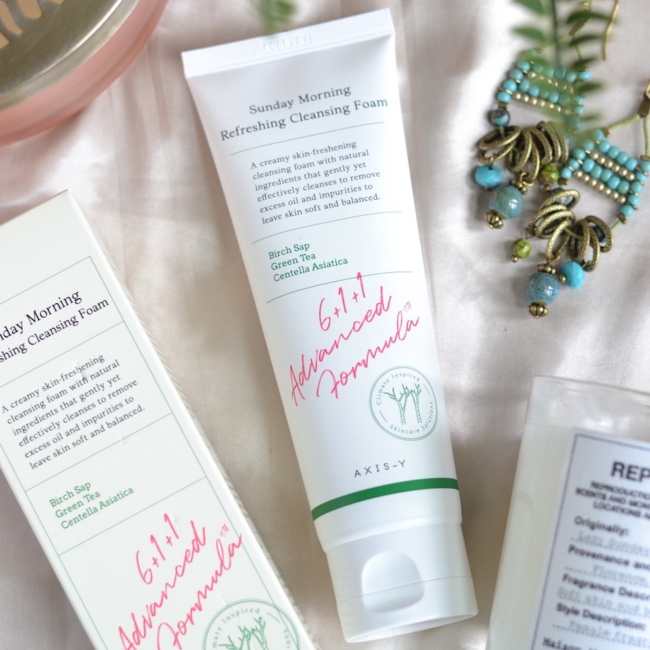 Axis-Y Sunday Morning Refreshing Cleansing Foam [120ml]