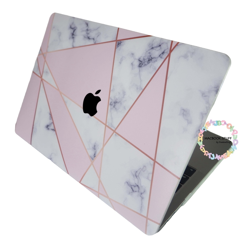 MACBOOK Case Casing Cover DRW GOLD LINING PINK EDITION  NEW AIR PRO RETINA 11 12 13 14 15 16 INCH NON /  WITH CD ROOM / TOUCHBAR / TOUCH ID / M1 2020 2021 2022