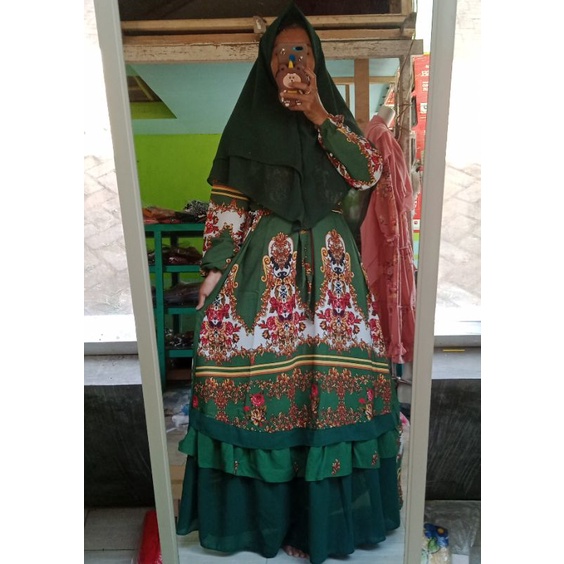 PROMO  gamis set hijab busui