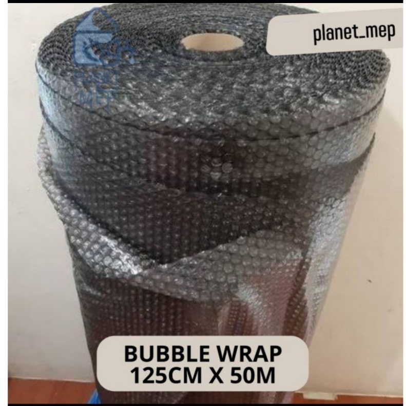 

Bubble Wrap Hitam 1 Roll 50m