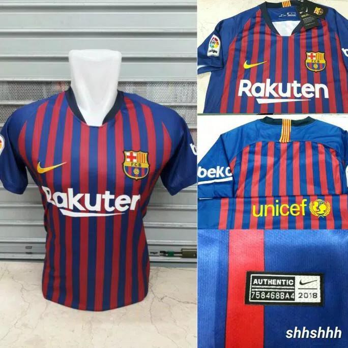 JERSEY BARU BARCA BARCELONA HOME 2018 2019 GRADE ORI - seymu