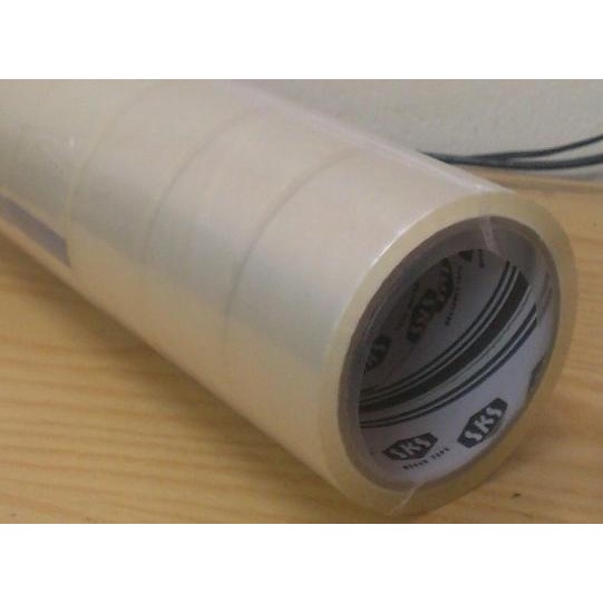 

✥ SKS Lakban bening 1 Selop Isi 6 Pcs ➤