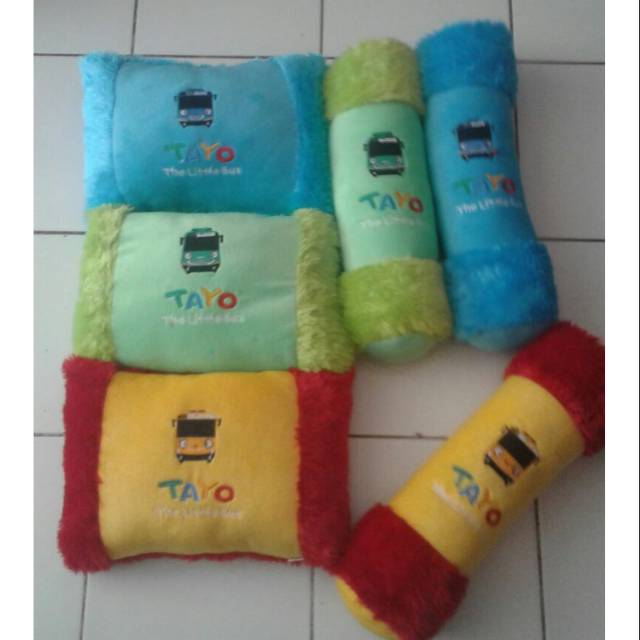 Bantal set Tayo Murah