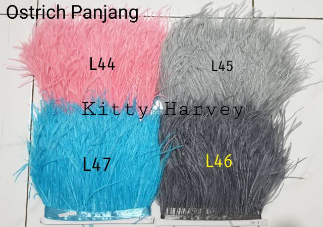 Bulu Ost Panjang Per 10cm