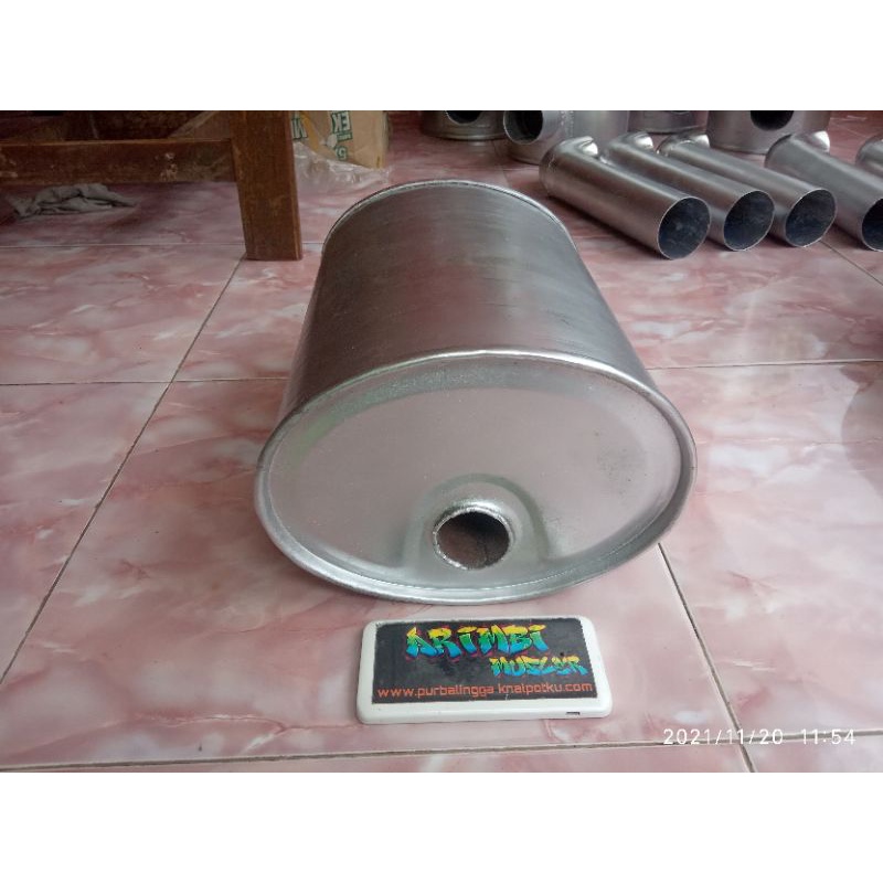 TABUNG STANDAR KNALPOT MOBIL HONDA GENIO, CRV, HRV, JAZ LAMA,HONDA CITY,VOLVO, MOBILIO, WAGON R, KAR