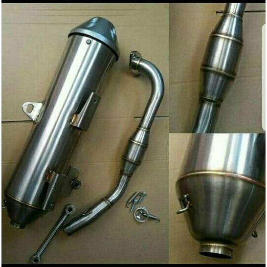 Turun Harga Knalpot Nmax Full Stainless Rcb1 Rob1 Racing