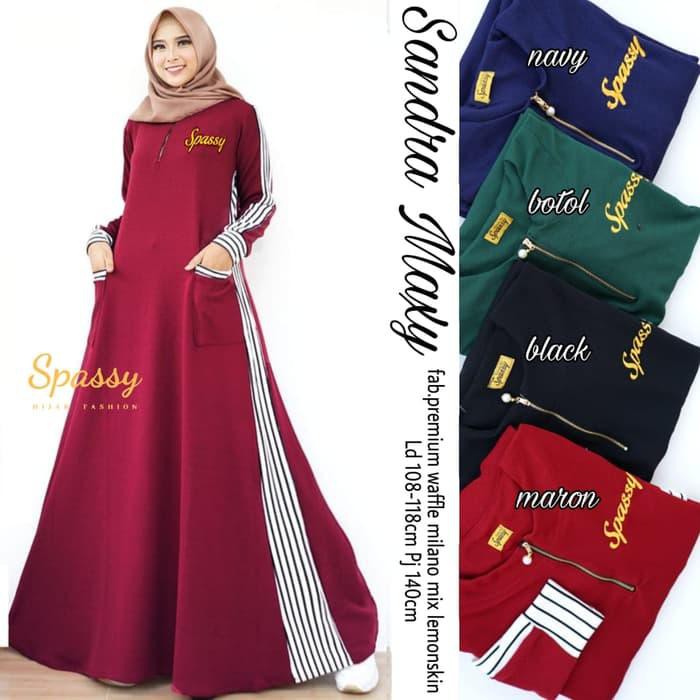 [gamis-wanita] PROMO CASHBACK Gamis Sporty Sandra Jumbo