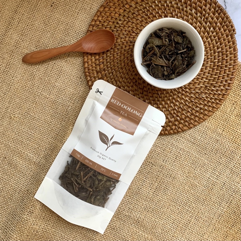 

Red Oolong Tea by Healthy Honey - 30 gram