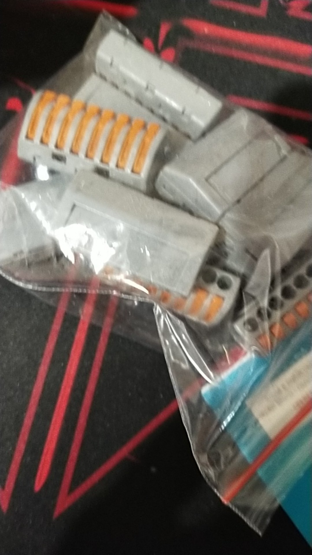 Wago Model Pct-212 Connector 2 Wire Compact Terminal Block Lever Cage Clamp 2p