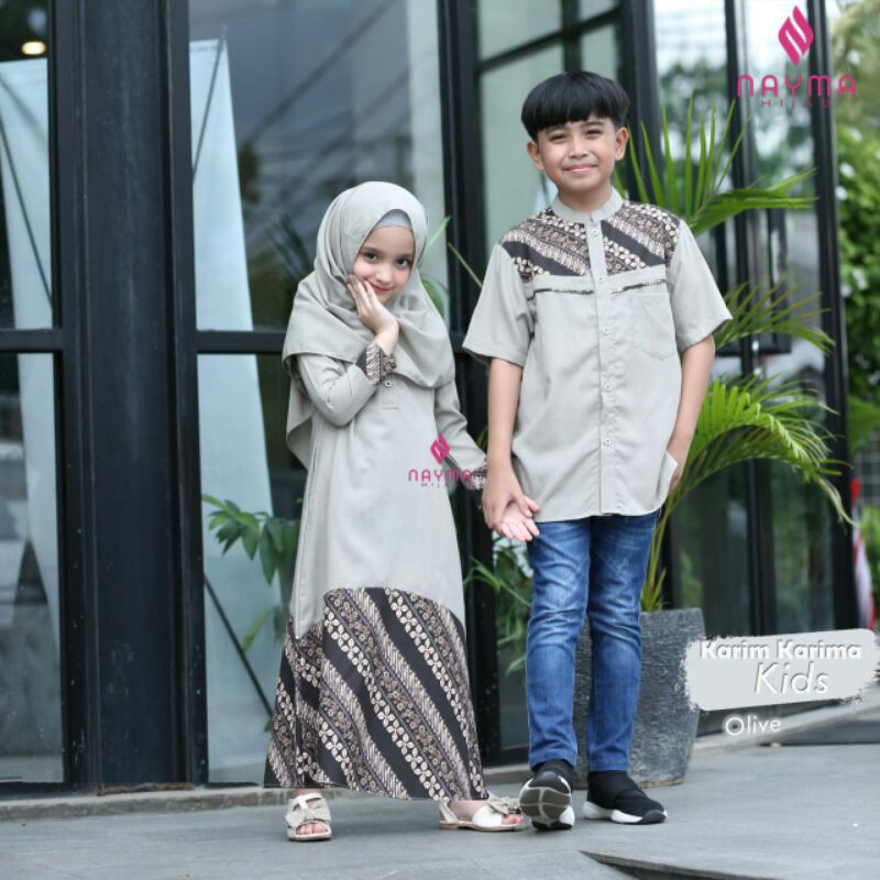 KOKO GAMIS ANAK COUPLE - NAYMA HIJAB | READY KARIMA