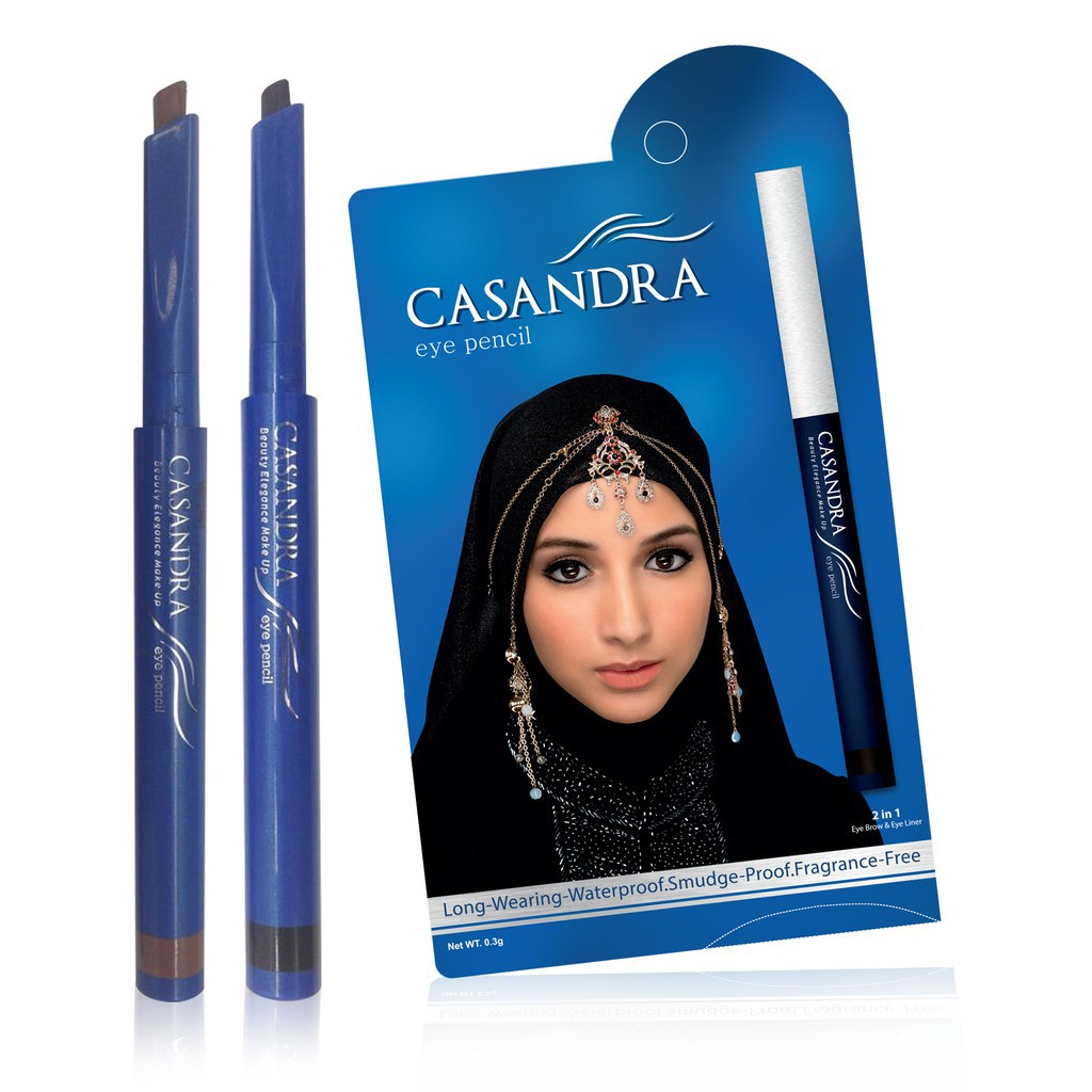 Casandra Pensil Alis 2 in 1