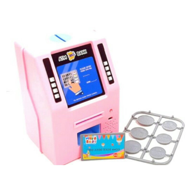 ATM mainan anak / ATM mini / Celengan