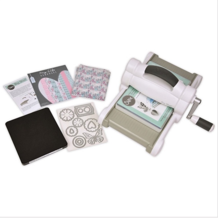 BI-YEARLY PROMO SALE!! A5 Sizzix Big Shot STARTER KIT  Cutting Embossing Machine Scrapbook