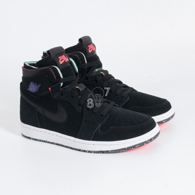 Air Jordan 1 High Zoom Court Purple Black