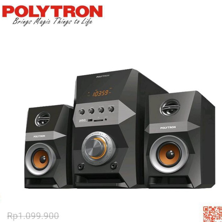 Speaker POLYTRON PMA- 9522bluetooth mic microphone