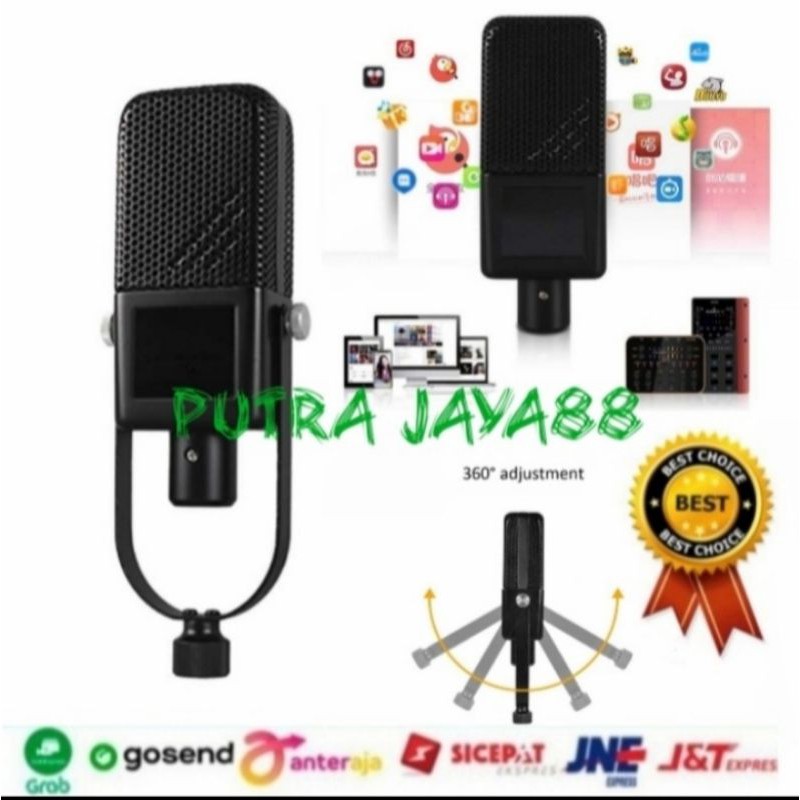 Microphone Condenser Mic Recording Sodial C911