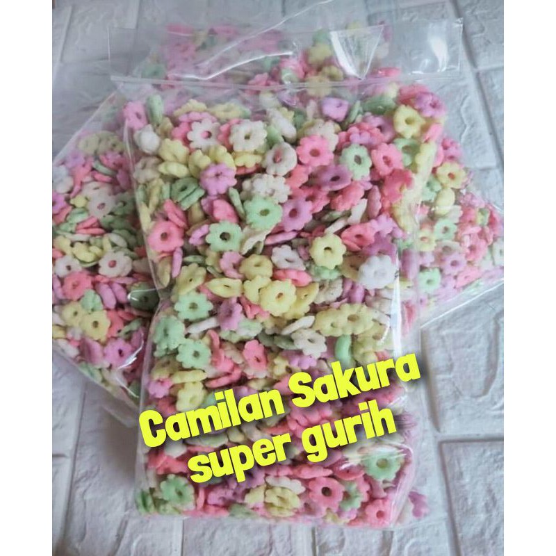 

Camilan sakura warna super gurih 250gr